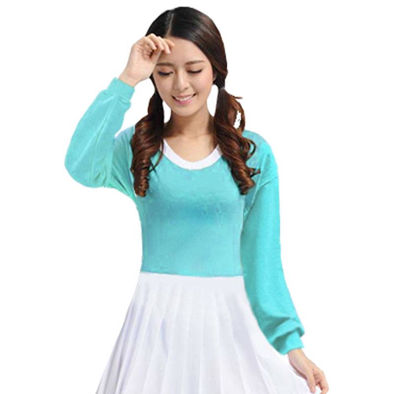 Mint green shirt